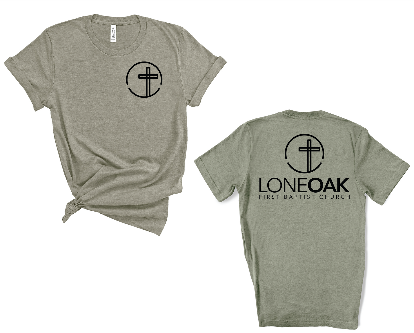 Church Logo Front&Back T-Shirt