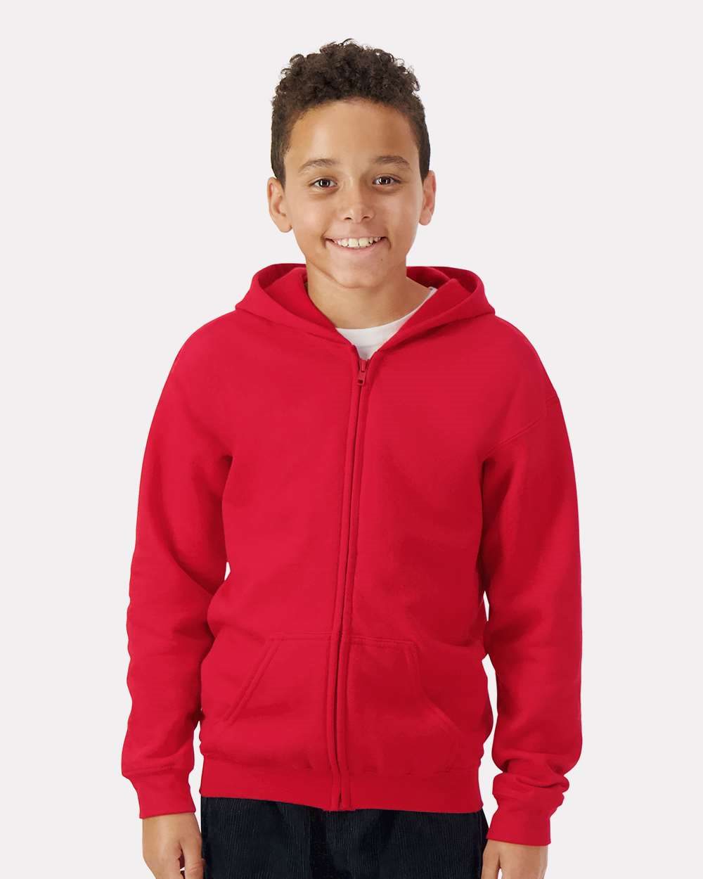 Heavy Blend™ Youth Full-Zip Hooded Sweatshirt - 18600B