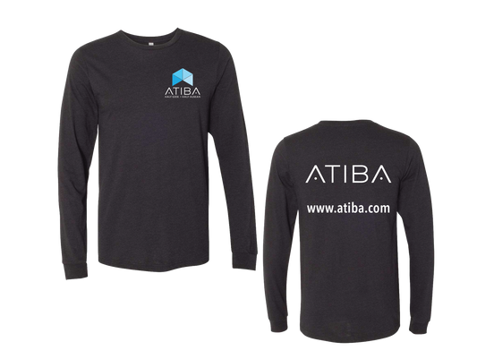 Atiba - UNISEX Full Logo Long Sleeve Tee