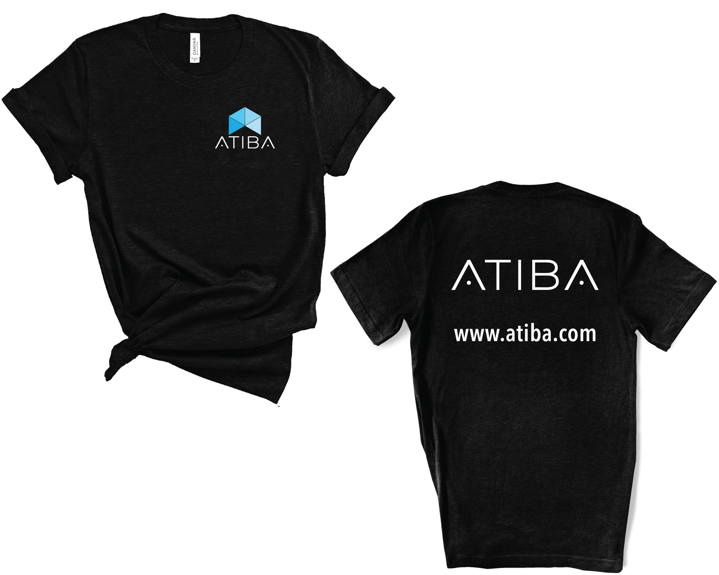 Atiba - UNISEX Horizontal Logo Short Sleeve Tee