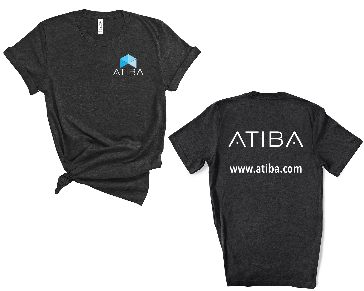 Atiba - UNISEX Horizontal Logo Short Sleeve Tee