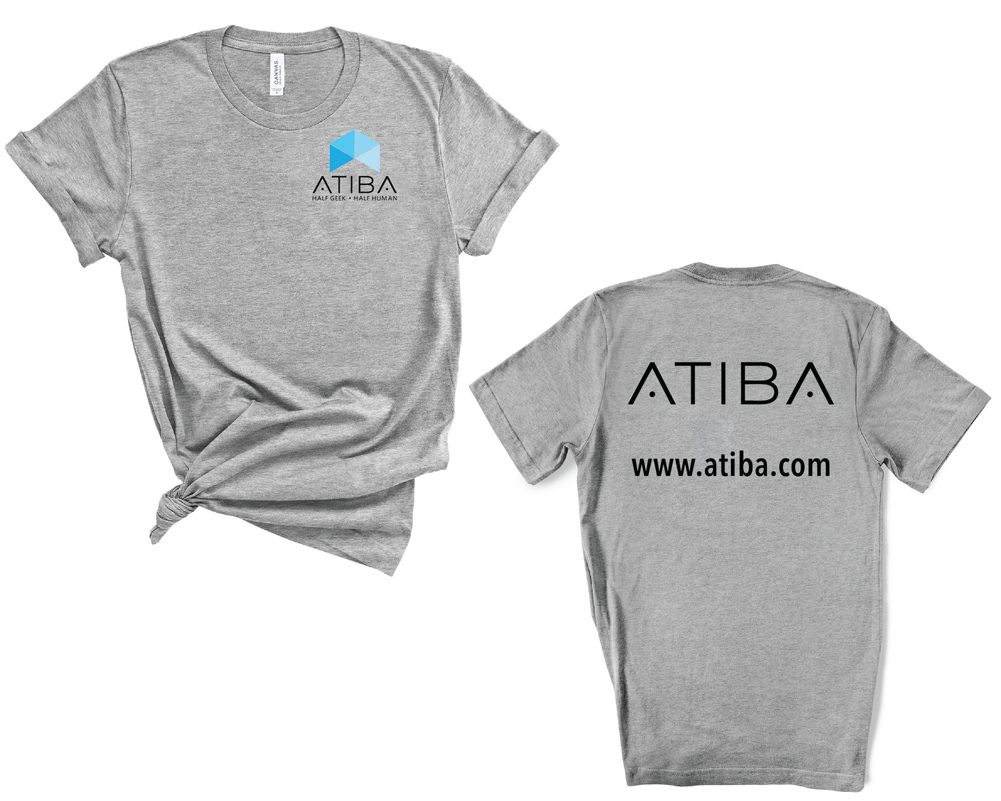 Atiba - UNISEX Full Logo Short Sleeve Tee